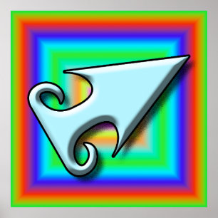 Póster Color y dirección