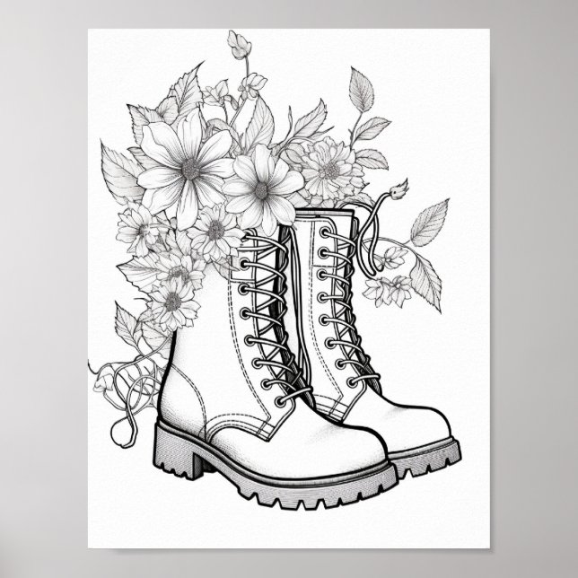 Póster Coloración de adultos otoño/otoño (Frente)