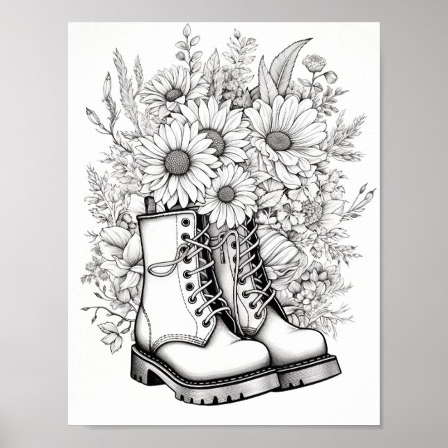 Póster Coloración de adultos otoño/otoño (Frente)