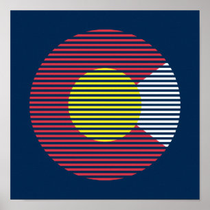 Póster colorado c