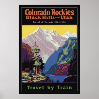 Póster Colorado Rockies
