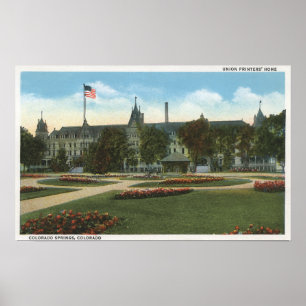 Póster Colorado Springs, Colorado