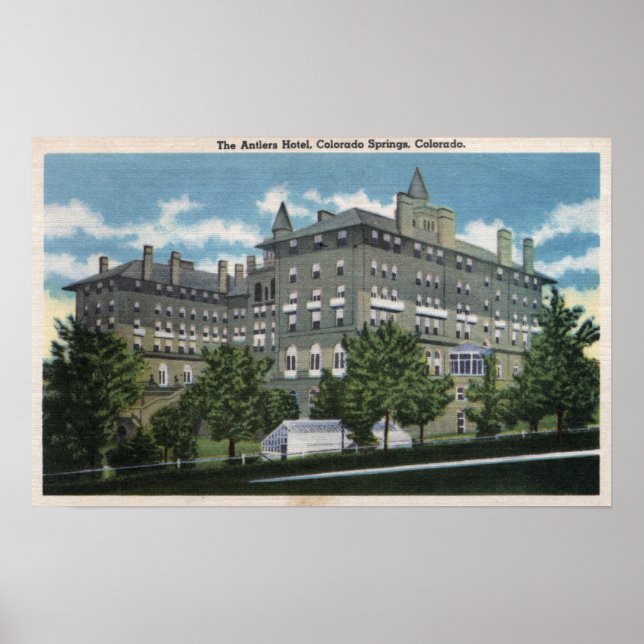 Póster Colorado Springs, Colorado 2 (Frente)