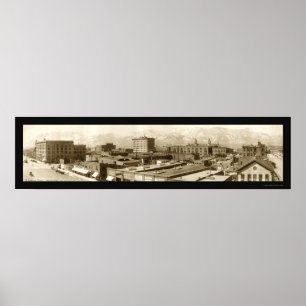 Póster Colorado Springs, foto 1913 del CO