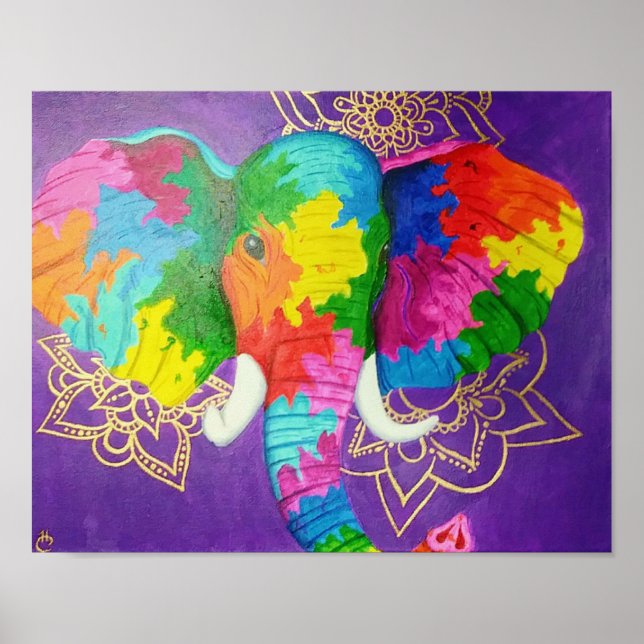 Póster Colorante (Frente)