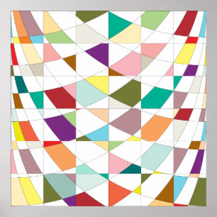 Póster Colores abstractos