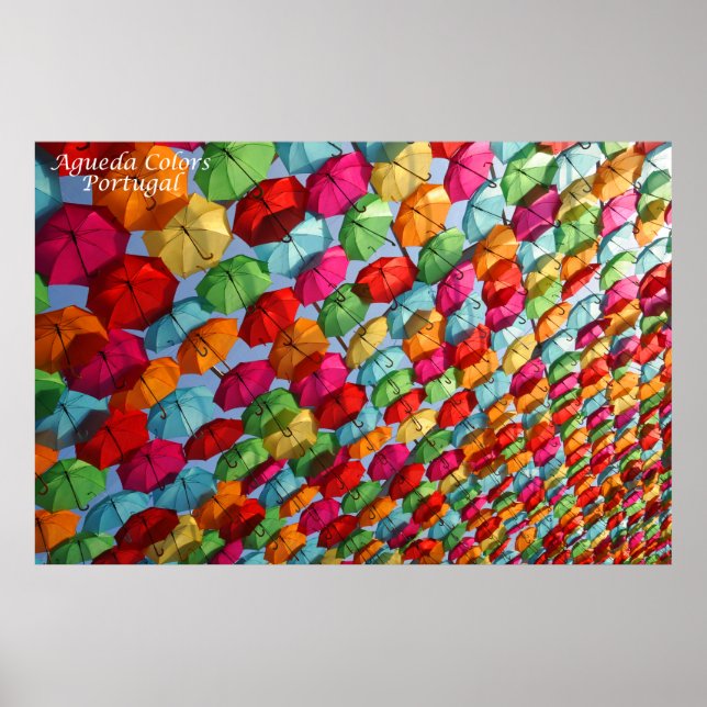 Póster Colores Agueda, Portugal (Frente)