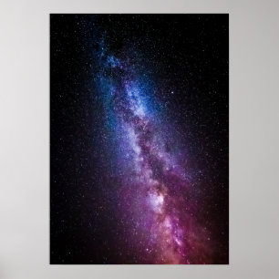 Póster Colores brillantes de estilo lechoso