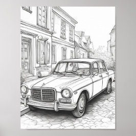 Póster Colores clásicos para adultos