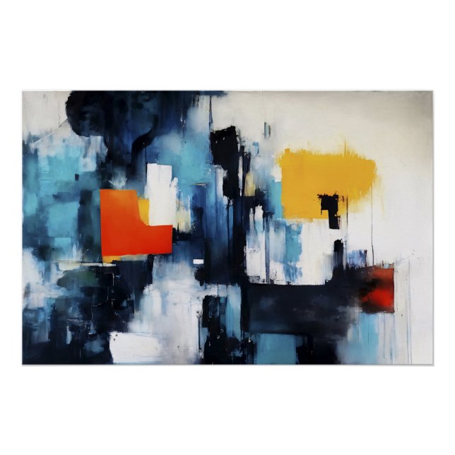 Póster Colores cósmicos (Anverso)