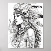 Colores de adultos nativos estadounidenses