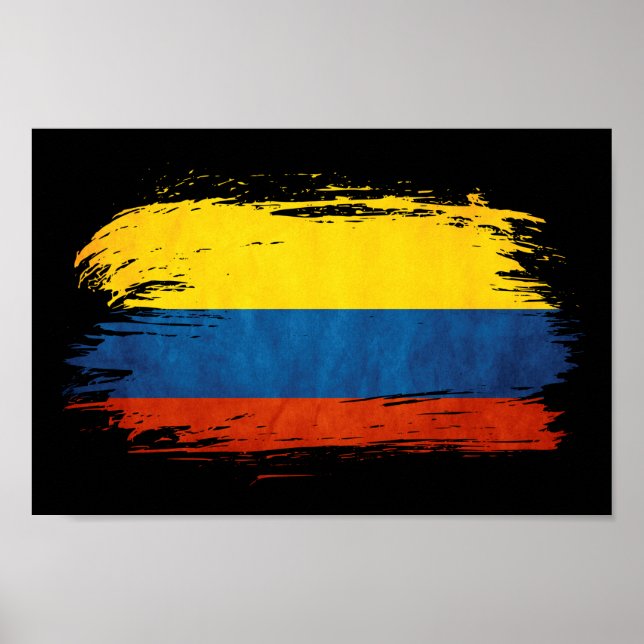 Póster Colores de Colombia (Frente)