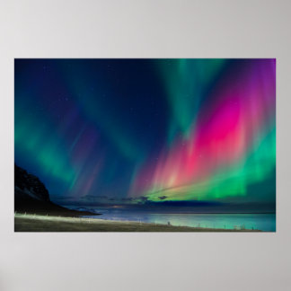 Póster Colores de la noche