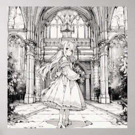 Póster Colores de Lolita gótica