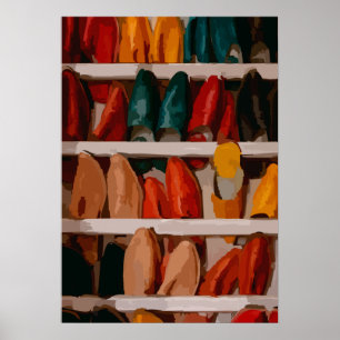 Póster Colores de Marruecos