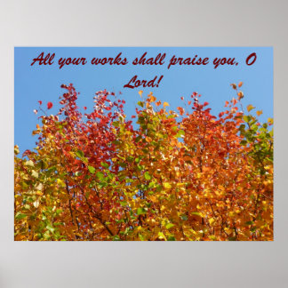 Póster Colores de otoño 4