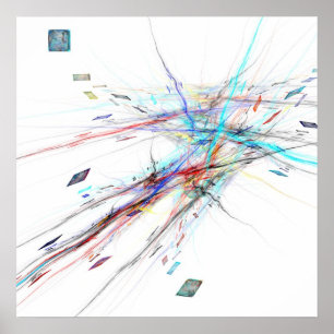 Póster Colores de Techno - poster