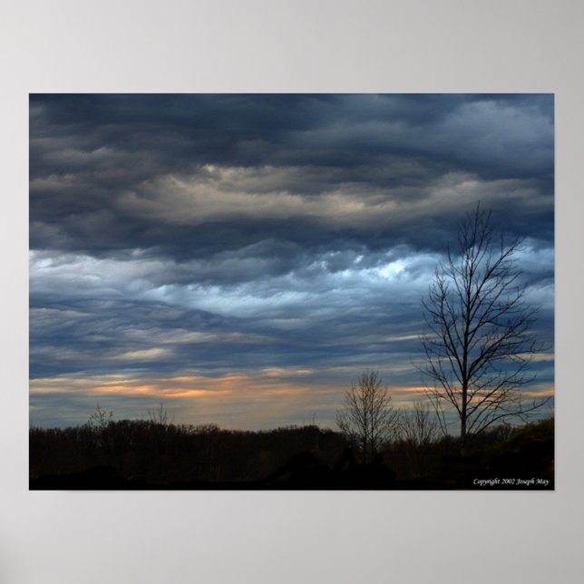 Póster Colores del cielo (Frente)