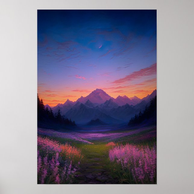 Póster Colores del horizonte (Frente)