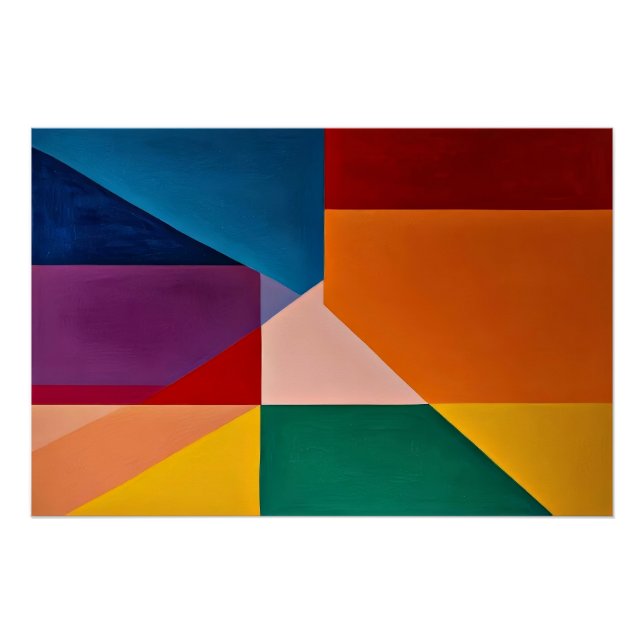 Póster Colores en balance (Anverso)