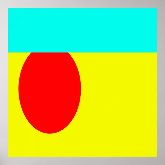 Póster Colores japoneses (Frente)