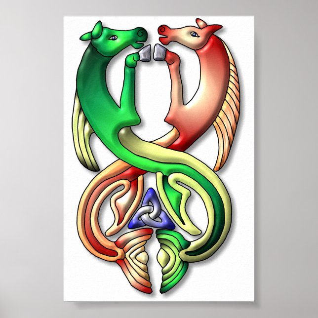 Póster Colores Kelpie (Frente)