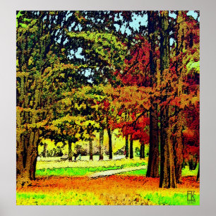 Póster Colores otoñales