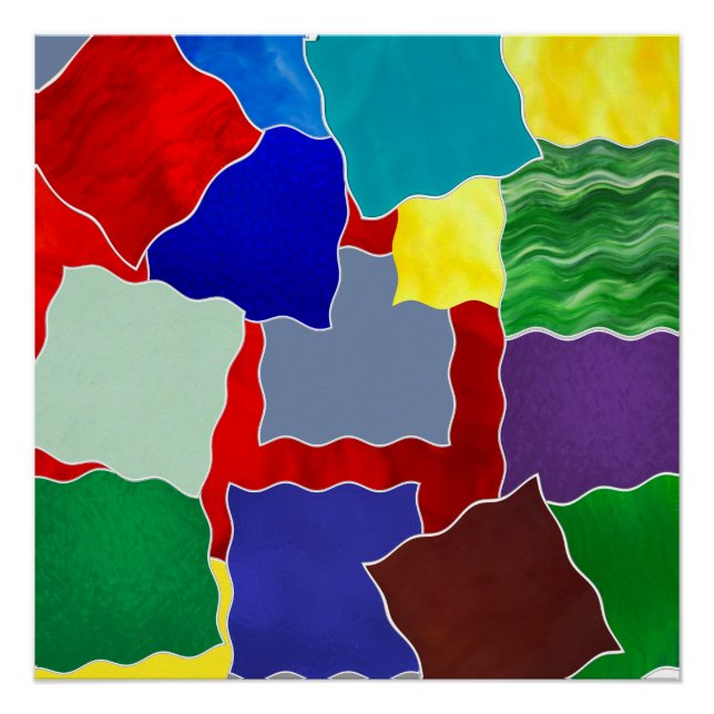 Póster Colores y relojes (Anverso)