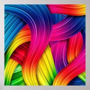 Póster colorful abstract backgroundbackground,color,abstr