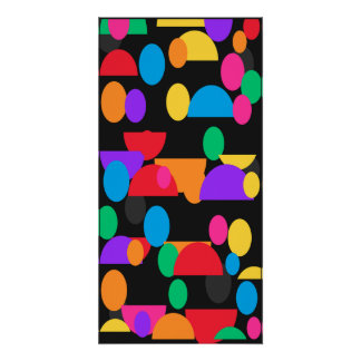 Póster Colorful Abstract Geometric Shapes Pattern – Moder
