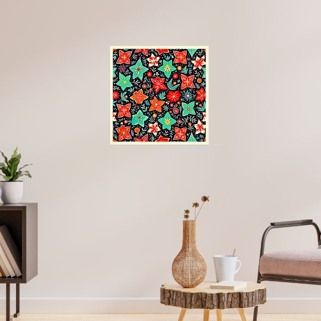 Póster Colorful Abstract Holiday Design (Salón 3)