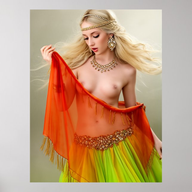 Póster Colorful Dance Artwork (Frente)