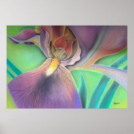 Póster Colorful Floral Poster | Modern Botanical Print