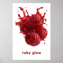 Póster Colorful Summer Fruit Poster 