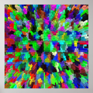 Póster Colorida fiesta......