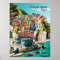 Coloridas Cinque Terre, Italia - Foto de Personali