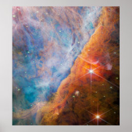 Póster Colorido Bar Orion | Orion Nebula | JWST