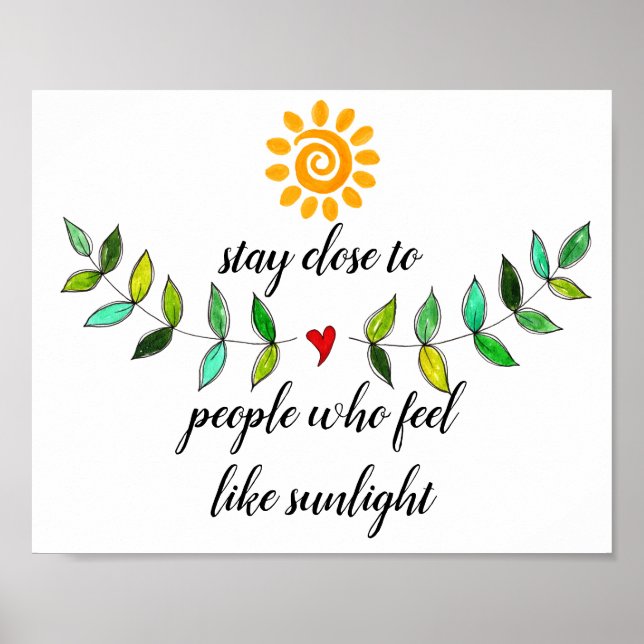 Póster Colorido Poster de Amistad Inspiradora (Frente)