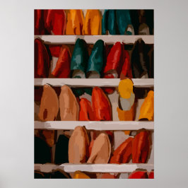 Póster Colors of Morocco