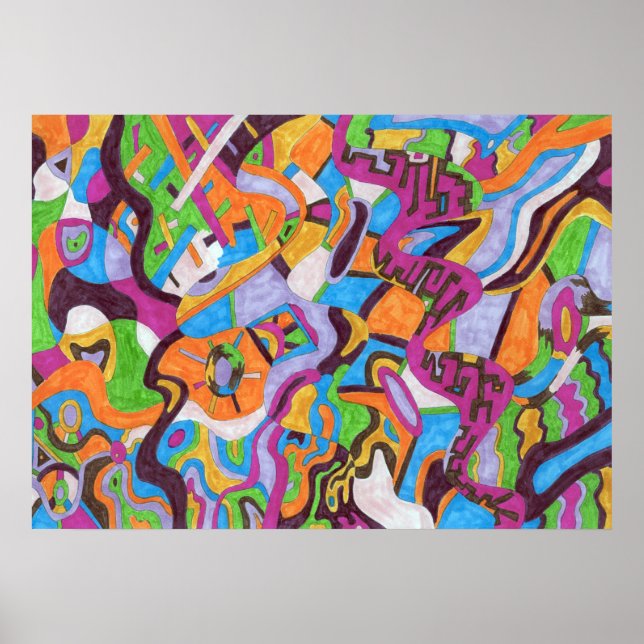 Póster "Colorscape" 28x20 (Frente)