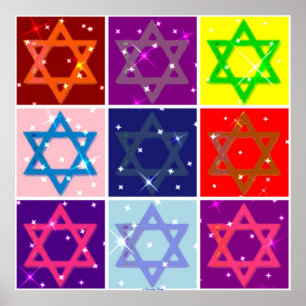 POSTER COLOSAL (ESTRELLAS JUDÍAS DEL ARTE POP)