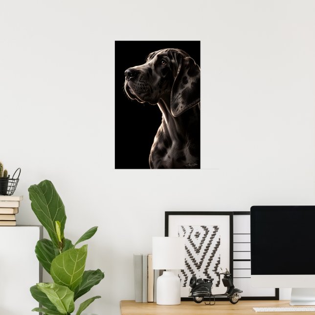 Póster Coloso Gentil (Oficina en casa)