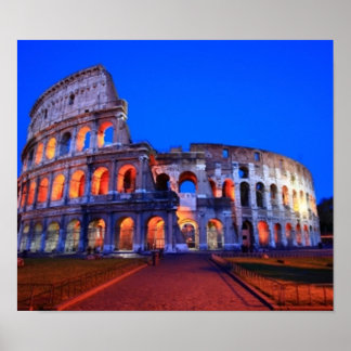 Póster Colosseo Roma