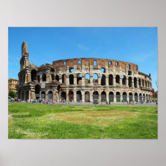 Póster Colosseo romano