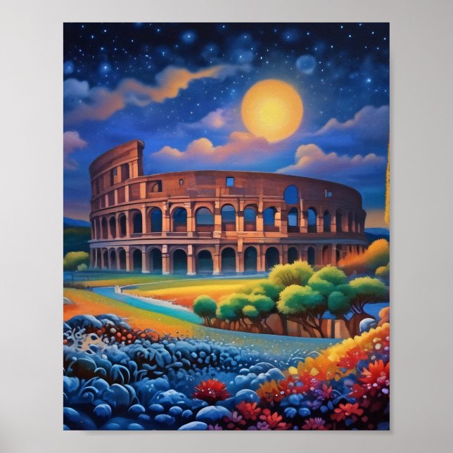 Póster Colosseum Print, Value Poster Paper (Matte) (Frente)