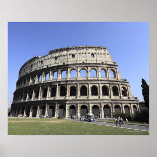 Póster Colosseum romano Lazio, Italia