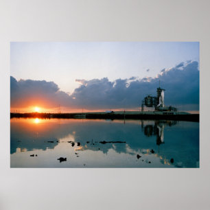 Póster Columba del transbordador espacial (STS-1)