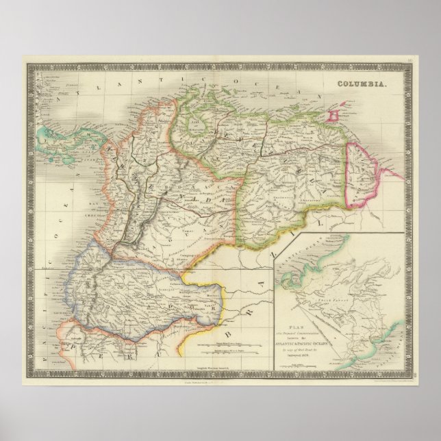 Póster Columbia (Frente)