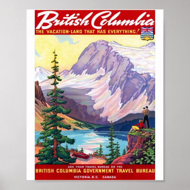 PÓSTER COLUMBIA BRITÁNICA (Frente)
