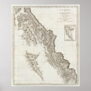 Póster Columbia Británica Alaska